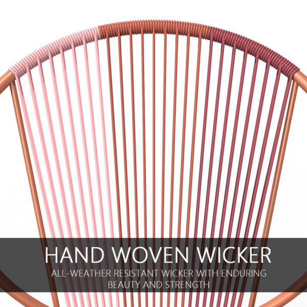 Steel Frame Rattan String Set Of 3 - Image 6