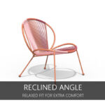 Steel Frame Rattan String Set Of 3 - Image 5