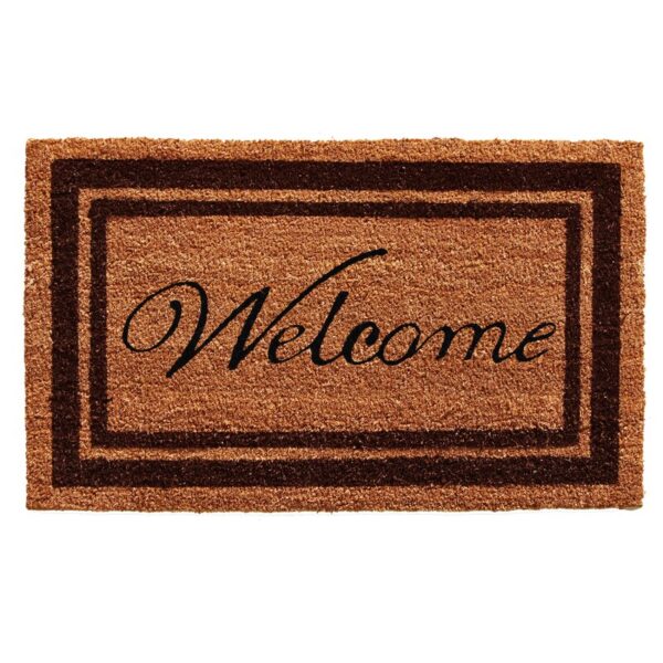 Stender Border Welcome Non-Slip Outdoor Door Mat - Image 5