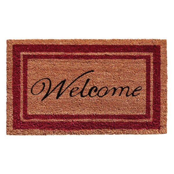 Stender Border Welcome Non-Slip Outdoor Door Mat - Image 6