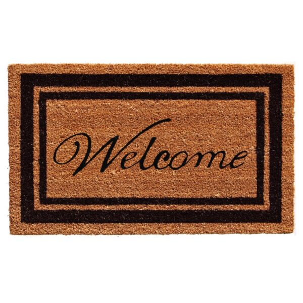 Stender Border Welcome Non-Slip Outdoor Door Mat - Image 2