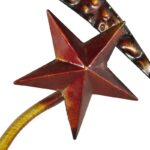 Stenkil Gold Metal Indoor Outdoor Sun and Moon Wall Decor with Stars 36" x 1" x 36" - Image 6