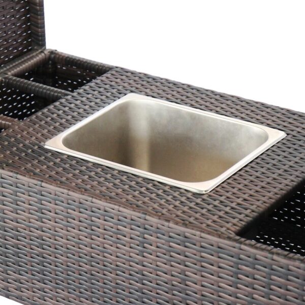 Stewood Patio Bar Serving Cart - Image 6