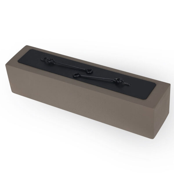 Stone Bio-Ethanol Outdoor Tabletop Fireplace - Image 2