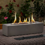 Stone Bio-Ethanol Outdoor Tabletop Fireplace