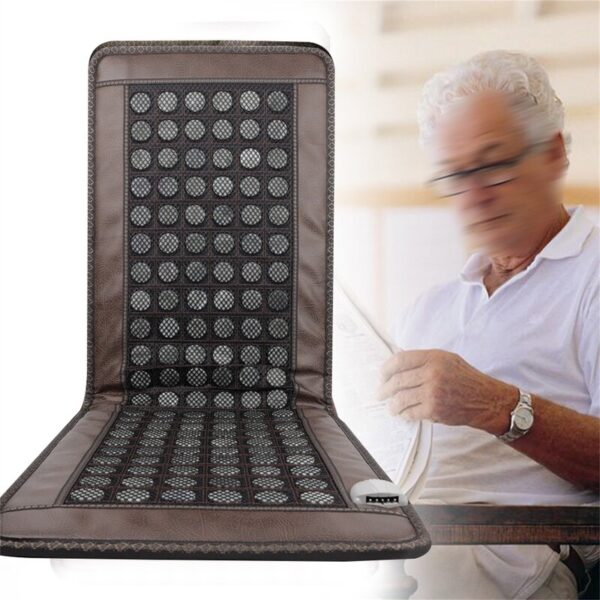 Stone Heating Mat Infrared Pad Massager Backrest - Image 4