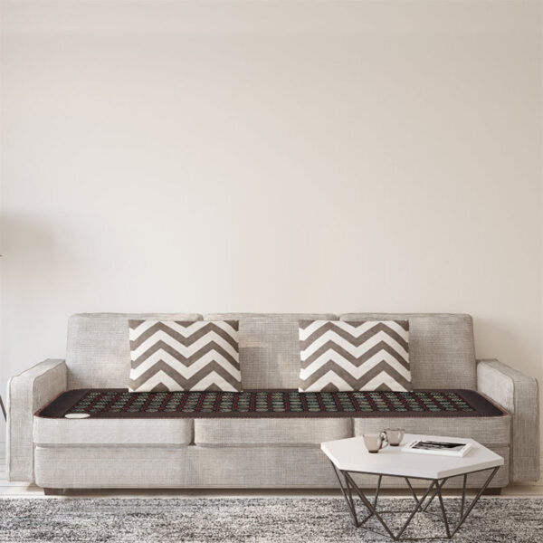 Stone Heating Mat Infrared Pad Massager Backrest - Image 2