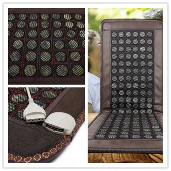 Stone Heating Mat Infrared Pad Massager Backrest - Image 6