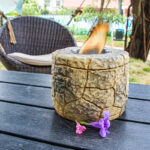 Stone Outdoor Tabletop Fireplace - Image 2