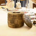 Stone Outdoor Tabletop Fireplace - Image 4