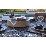 Stone Propane Outdoor Tabletop Fireplace - Image 5