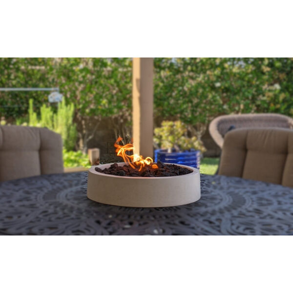 Stone Propane Outdoor Tabletop Fireplace - Image 7