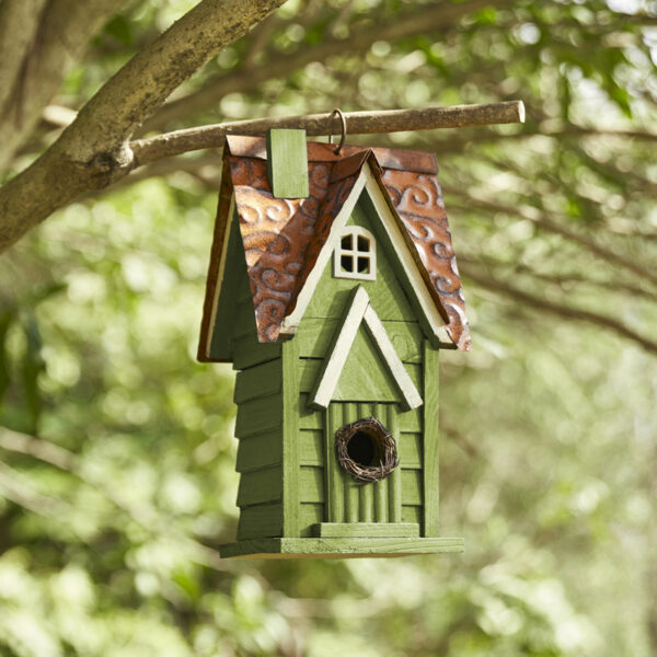 Strader 12 in x 6.57 in x 5.5 in Birdhouse - Image 9