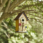 Strader Hanging Flower 10 in x 4 in x 6 in Birdhouse