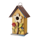 Strader Hanging Flower 10 in x 4 in x 6 in Birdhouse - Image 8