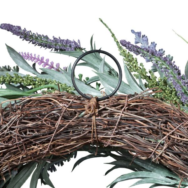 Stubblefield Faux Lavender 24'' Wreath - Image 2
