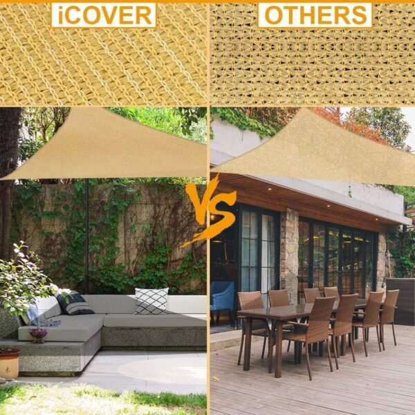 Sun 13' Triangle Shade Sail - Image 3