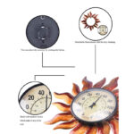 Sun Wall-Mounted Thermometer - Image 8