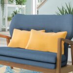Sunflower Yellow Jarrin SunbrellaÂ® Indoor/Outdoor Throw Pillow (Set of 2)