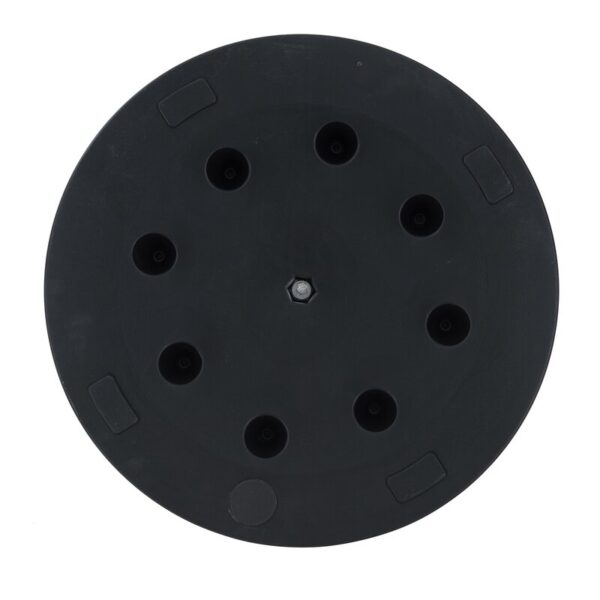 Sunjoy Universal 33 lb. Black Round Steel Heavy Duty Cement Filled Patio Umbrella Base - Image 8