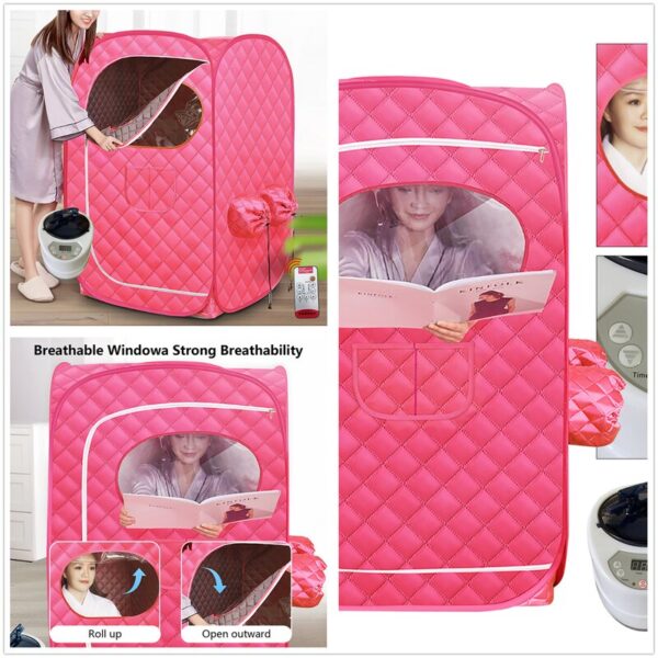 Sunyou 4 - Person Portable Traditional Steam Sauna Tent - Image 3