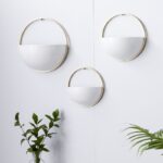 Tabron 3 - Piece 100% Iron Wall Planter Set