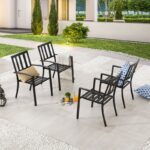 Tadlock Patio Dining Armchair (Set of 4)