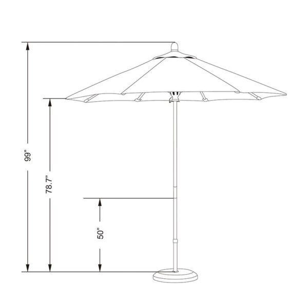 Talise Market Umbrella - Image 4