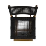 Tammy Folding Acacia Wood 31.5" Patio Bar Stool (Set of 2) - Image 6