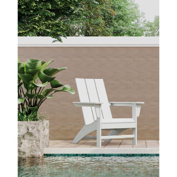 Tangerine Modern Adirondack Outdoor Chair (Part number: AD420TA) - Image 8
