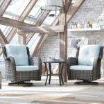 Tapan Polyethylene (PE) Wicker 2 - Person Seating Group with Cushions - Image 13