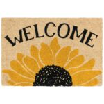 Tascherau Sunday Morning Coir 24 in. x 36 in. Outdoor Door Mat
