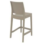 Taupe Adrienne Patio Bar Stool (Set of 2) - Image 6