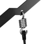 Taylor 3-Seat Outdoor Steel Converting Patio Swing Canopy Hammock with Cushions - Image 7