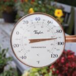 Taylor Precision Products Heritage 8.5" Dial Outdoor-thermometers, Copper