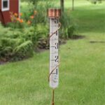 Taylor Precision Products, Heritage Collection Glass Rain Gauge, 5 Inch Capacity, Bronze