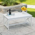 Teague Acacia Outdoor Coffee Table - Image 4