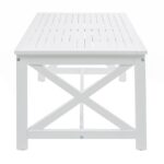 Teague Acacia Outdoor Coffee Table - Image 8