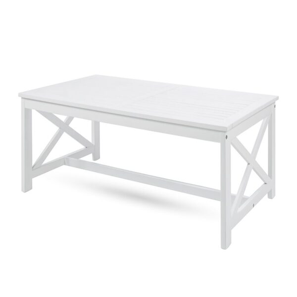 Teague Acacia Outdoor Coffee Table - Image 6