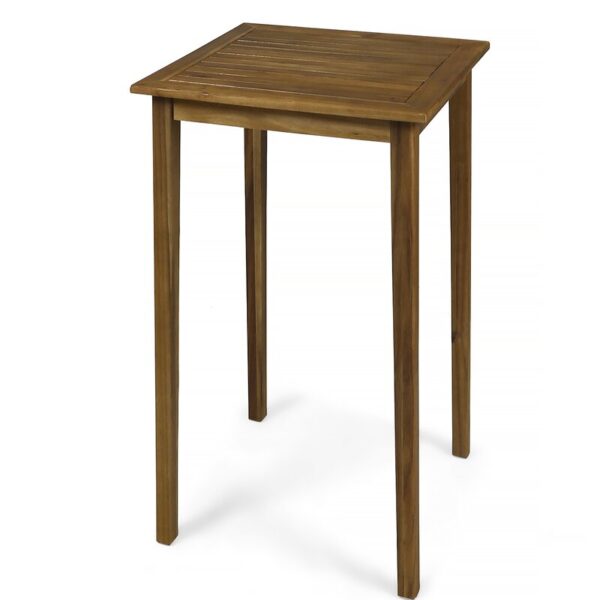 Teak Dominique Acacia Outdoor Bar Table - Image 3