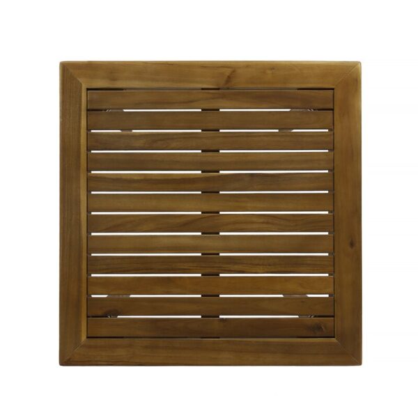 Teak Dominique Acacia Outdoor Bar Table - Image 4