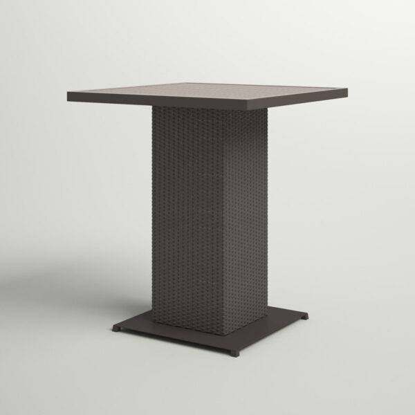 Tegan Metal Outdoor Bar Table - Image 4