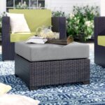 Tegan Outdoor Ottoman with Cushion - Image 8