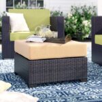 Tegan Outdoor Ottoman with Cushion - Image 9