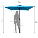 Tempo 78'' Square Market Umbrella - Image 8
