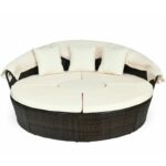 Teoman 69.5'' Wide Outdoor Patio Daybed with Cushions - Image 2