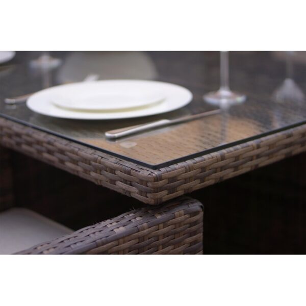 Theone Rectangular 10 - Person Outdoor Dining Set - Image 4