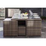 Theone Rectangular 10 - Person Outdoor Dining Set - Image 8