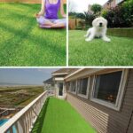 Thick Realistic 78" x 117" Artificial Grass Turf Rugs and Rolls - Image 6