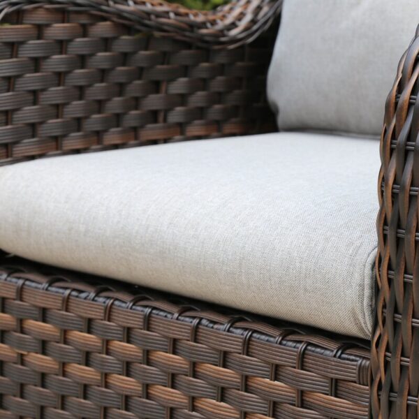Tichina Swivel Patio Chair with Cushions - Image 3